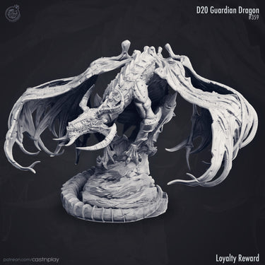 Black Dragon - D20 Stand